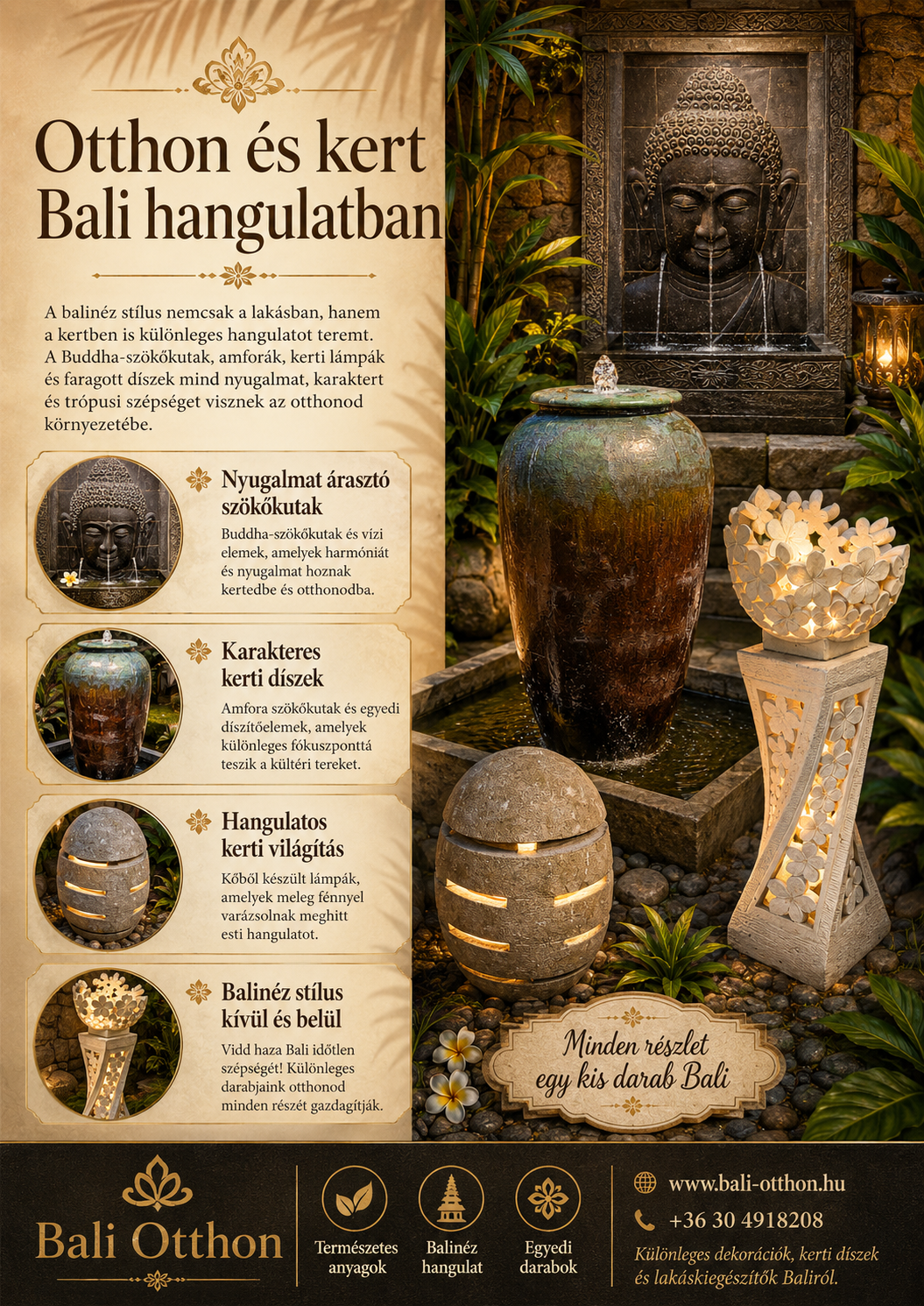 Otthon és kert Bali hangulatban