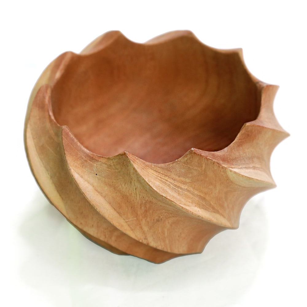 csavart tálka, kicsi, 15cm