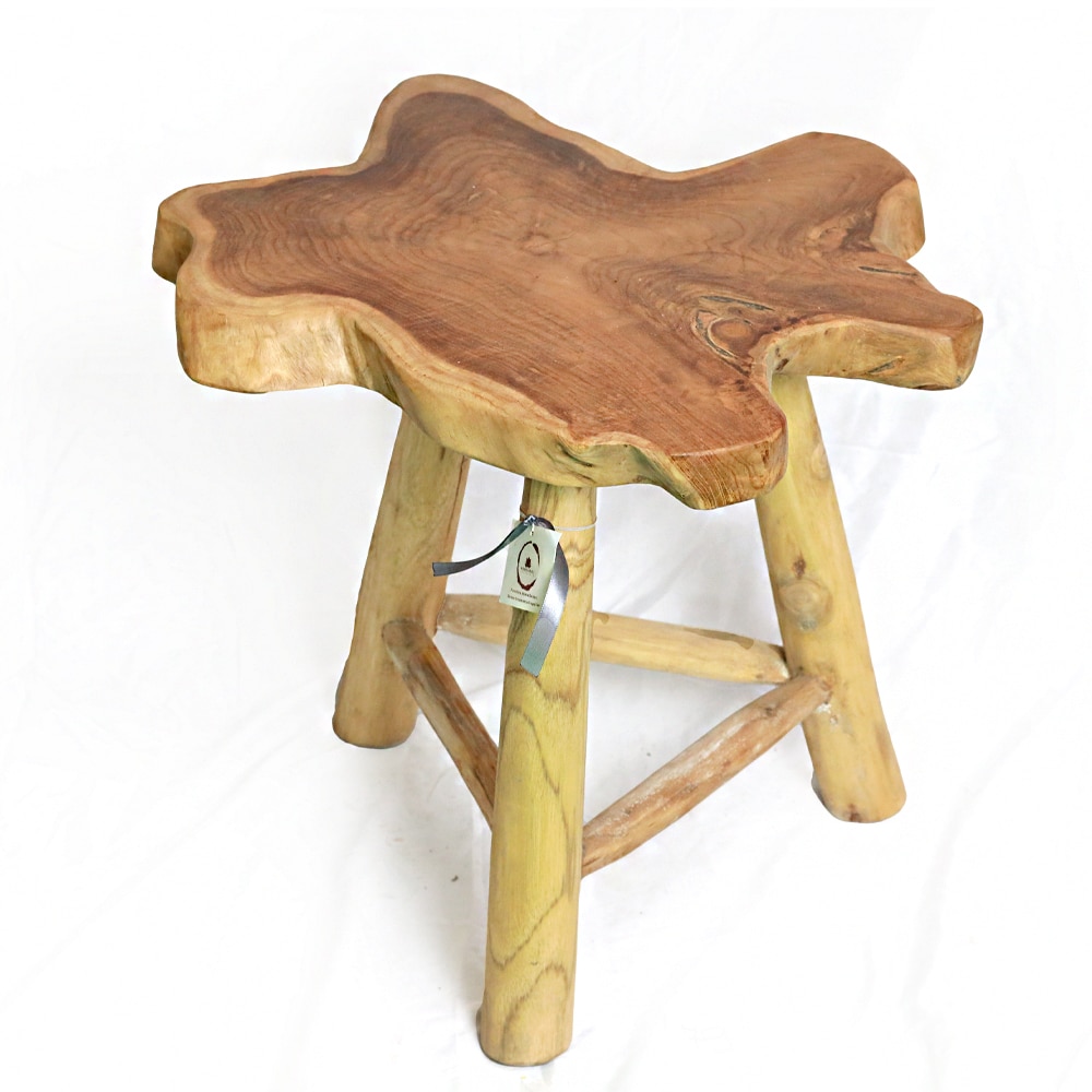 Alami oldalasztal, fatörzs szelet, magasság 45cm, átmérő kb. 45cm