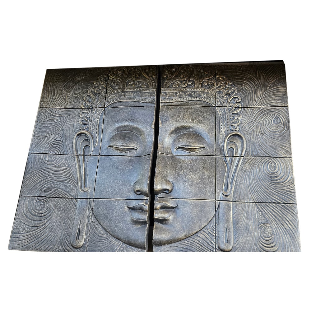 Batin Buddha falirelief – 3D fali műalkotás