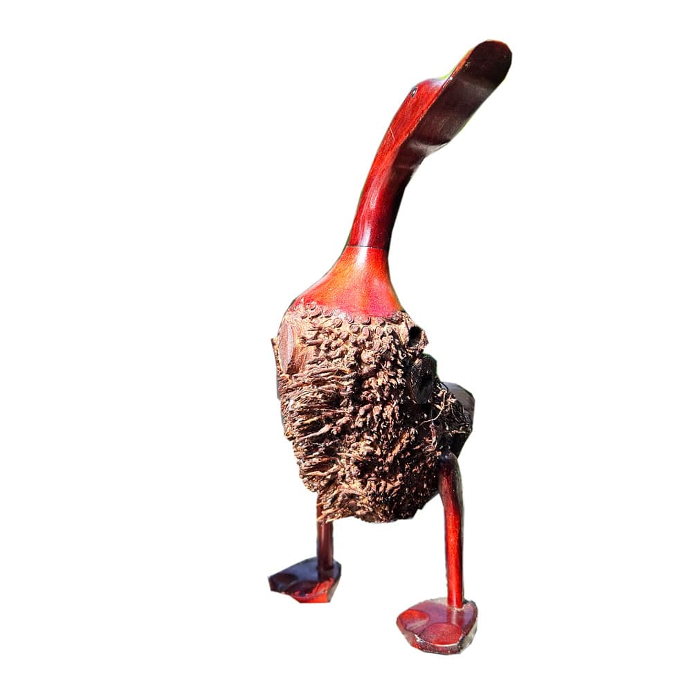 Kelana fa kacsa: Bambusz & Suar, piros, kb. 45 cm