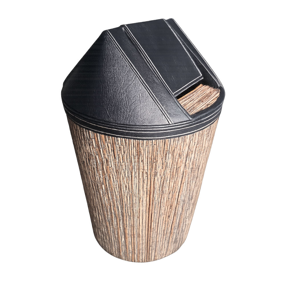 Sampah Natur szemetes billenőfedéllel, Ø 24 cm